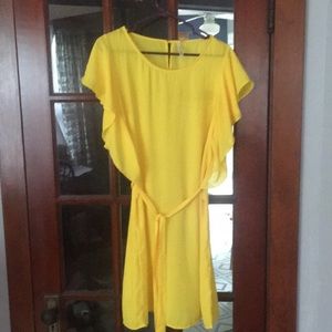 Yellow boutique dress